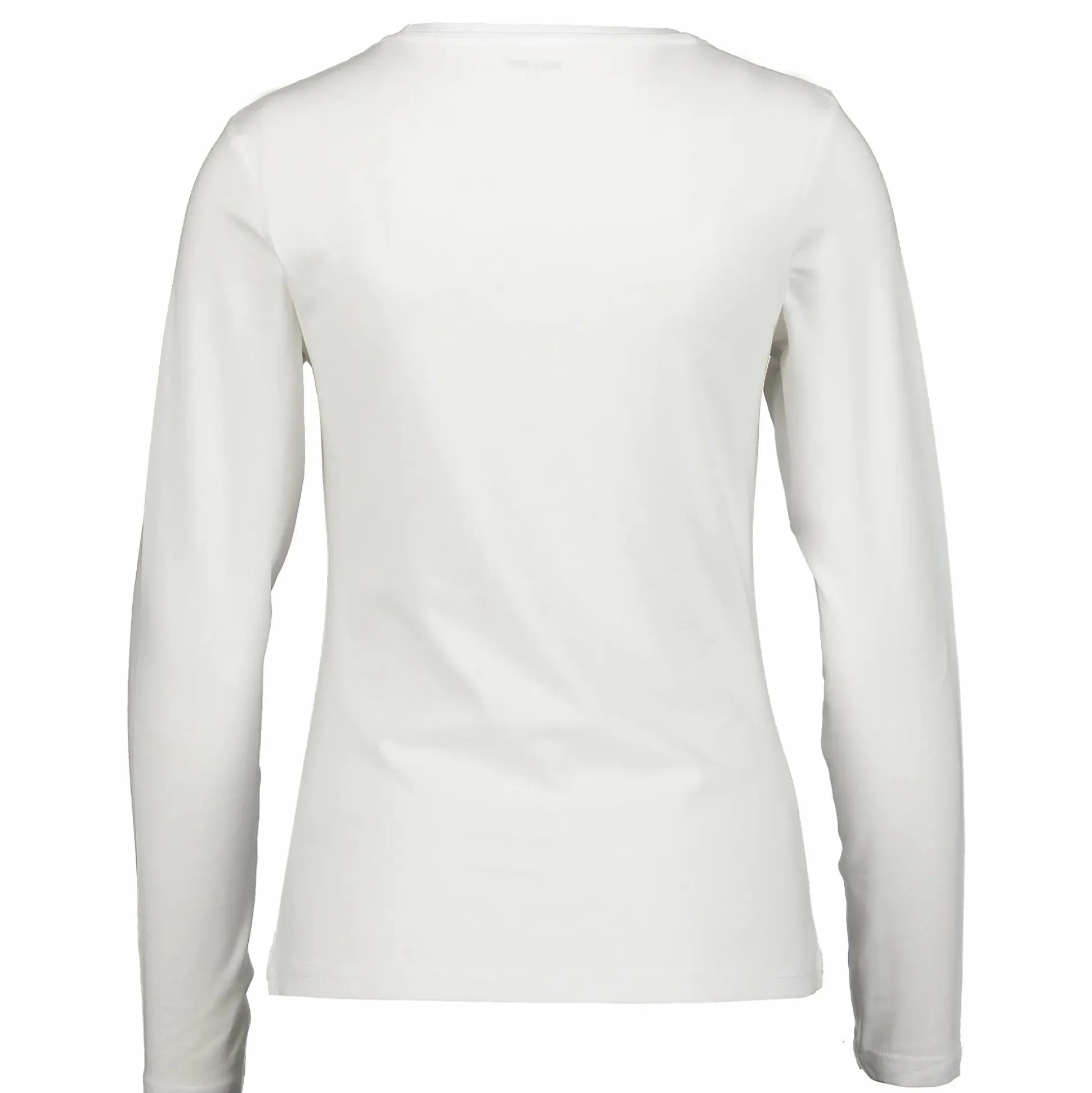 basic long sleeved tee, langermet t-skjorte, dame