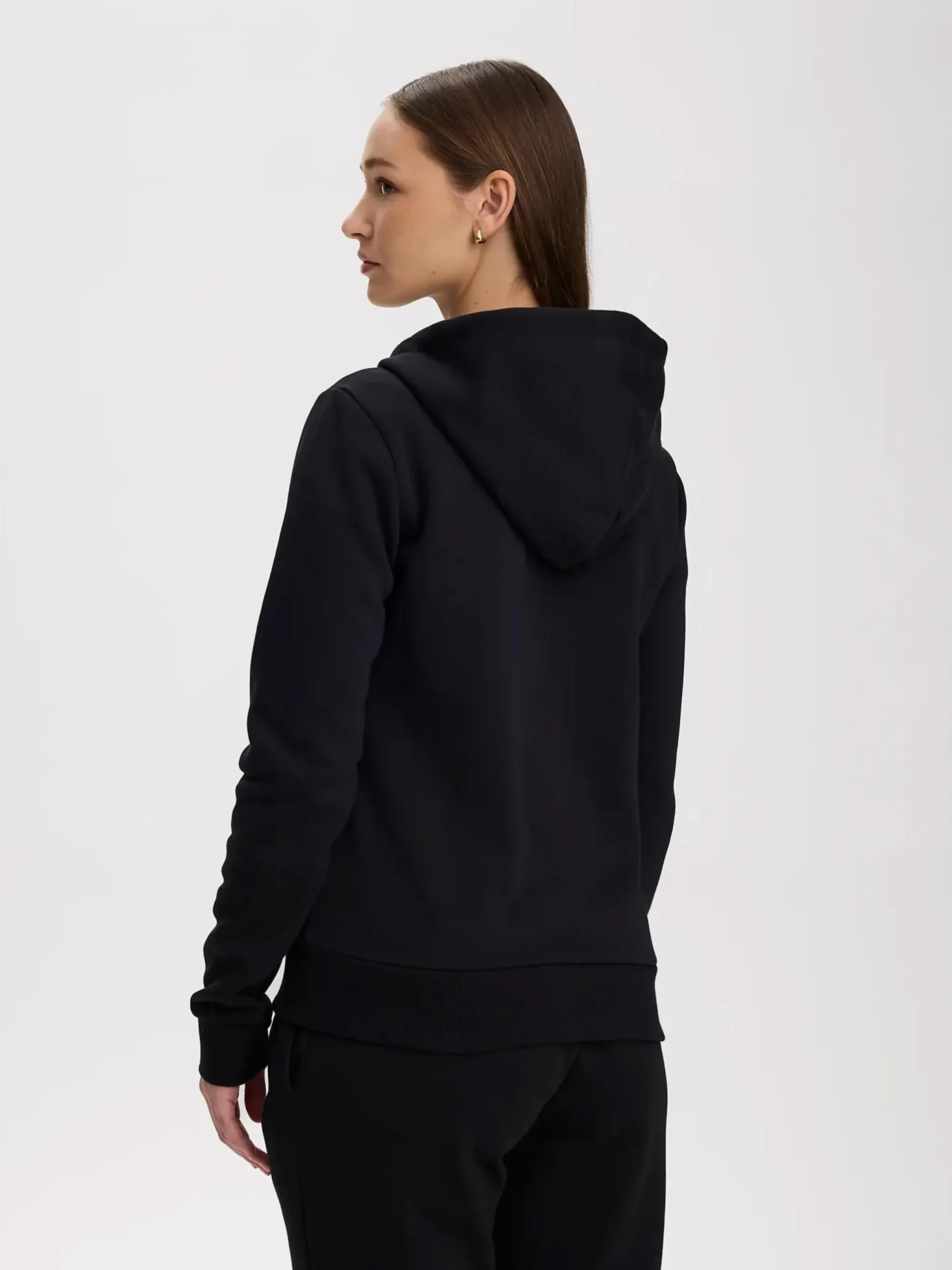 basic zip hood w