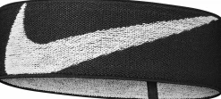 logo knit elastic headband