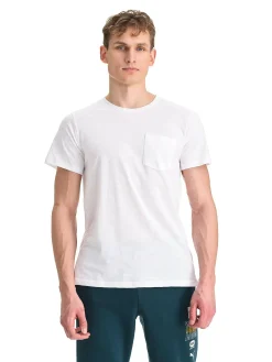 slub pocket tee m
