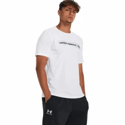 ua camo chest stripe ss-blk m