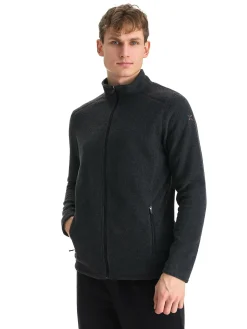 zip fleece jacket m